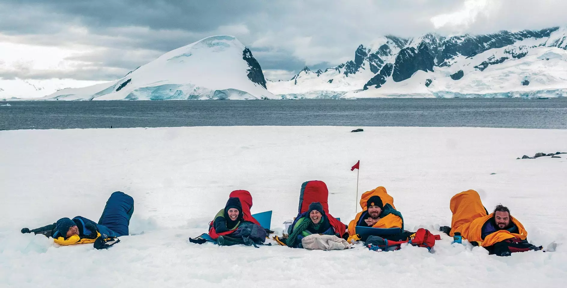 Camping in the polar regions