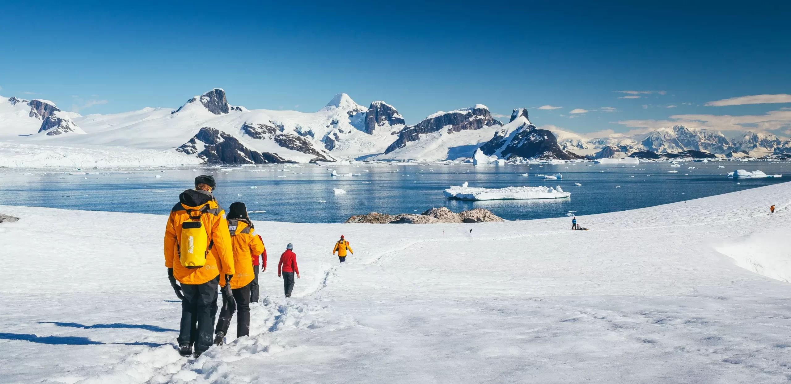 Hiking in the polar regions