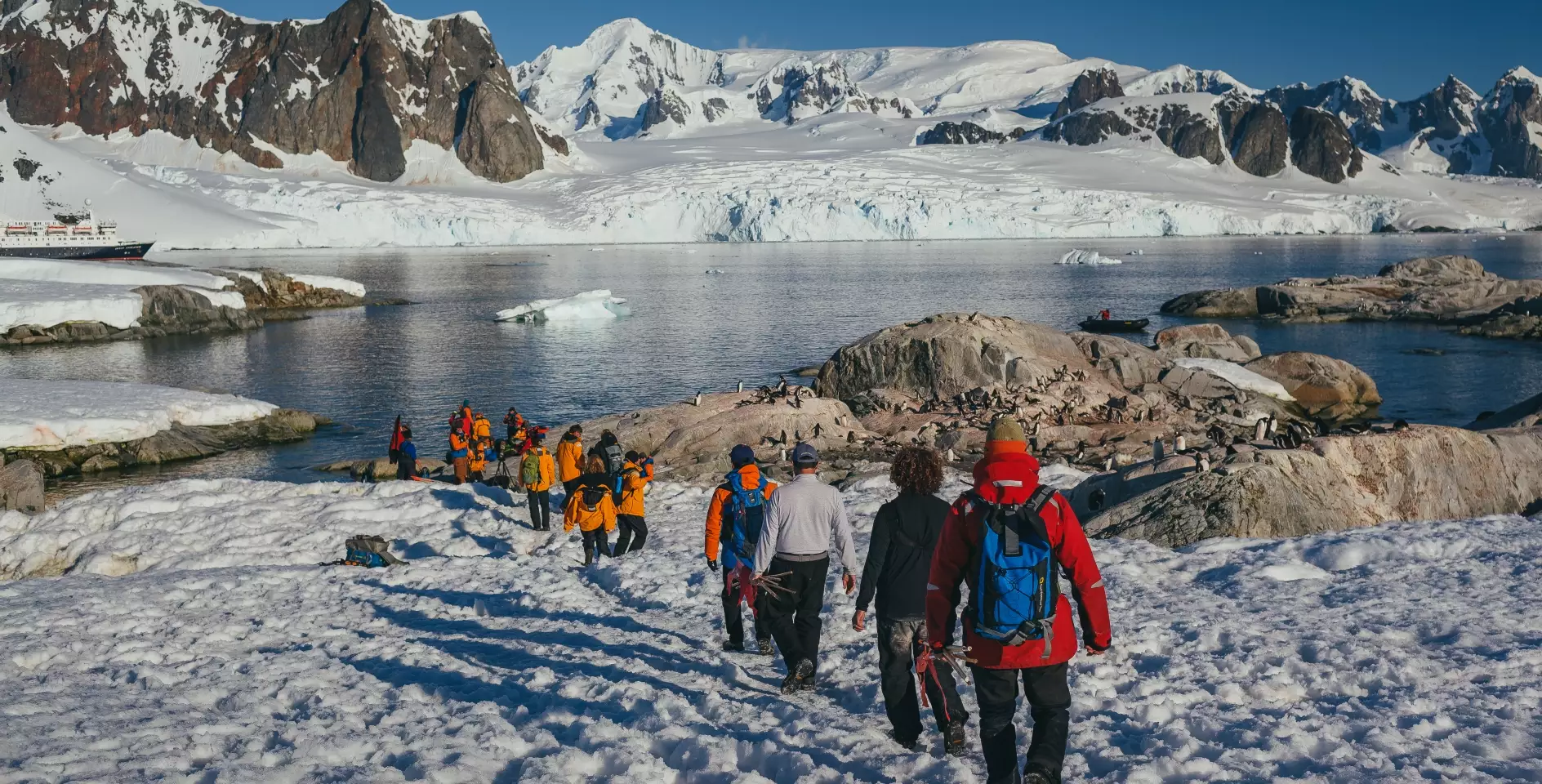 Exploring Antarctica on feet