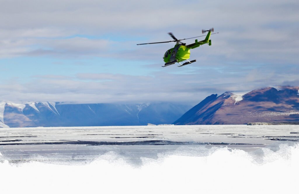 Antarctica helicopter sightseeing tour